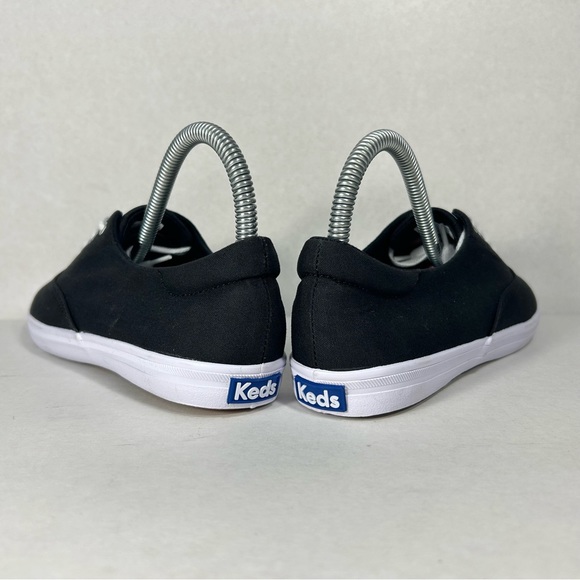 New Keds Canvas Breathable Black Lace Up Sneakers Shoes; Women’s Size 6 - Picture 10 of 15